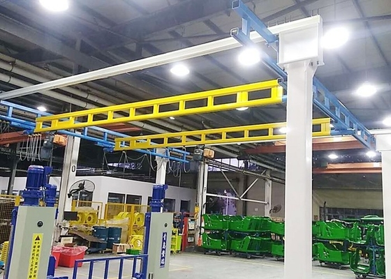 1T Hingga 3.2T KBK Sistem Derek Ringan Sistem Pengangkatan Stasiun Kerja Kerekan KBK