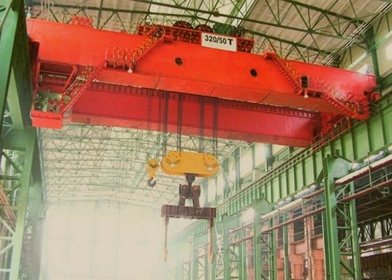 JB T7688 125/32-320/80 Ton Steel Mill Crane Lokakarya Peleburan Logam Lifting Crane