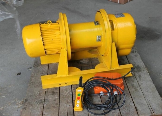 ISO Low Noise Light Duty Winch Listrik Kecil Dengan Rem Elektromagnetik