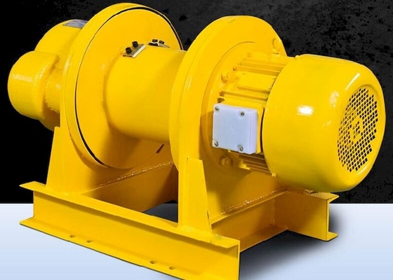 ISO Low Noise Light Duty Winch Listrik Kecil Dengan Rem Elektromagnetik