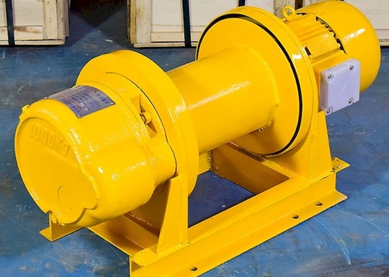 ODM Electromagnetic Brake Electric Power Winch 22m / Min Hingga 30m / Min