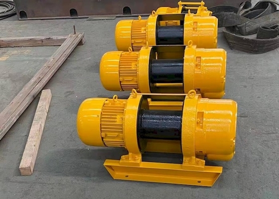 Industri Keamanan Tinggi 1 Ton Sampai 10 Ton Winch Listrik Untuk Mesin Pengangkat