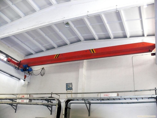 1Ton Hingga 10Ton Radio Nirkabel Remote Control Overhead Crane Derek Jembatan Balok Tunggal