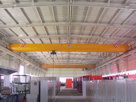 Bengkel Struktur Baja Ld Model Single Girder Hoist Crane 5 Ton Bridge Crane