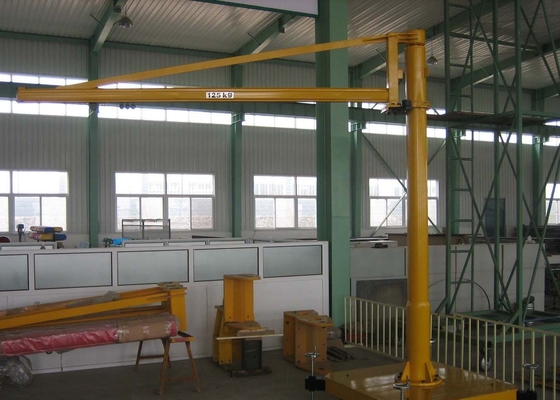 360 Derajat Adaptasi Lebar Mobile Jib Crane 125KG Sampai 500KG Angkat Berat