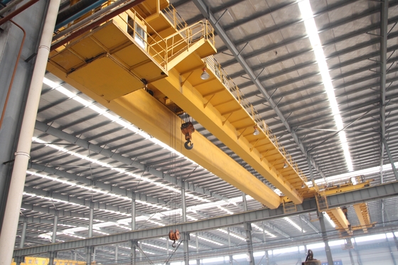LH Type Mobile Electric Double Girder Overhead Crane 50Ton dengan Troli Listrik