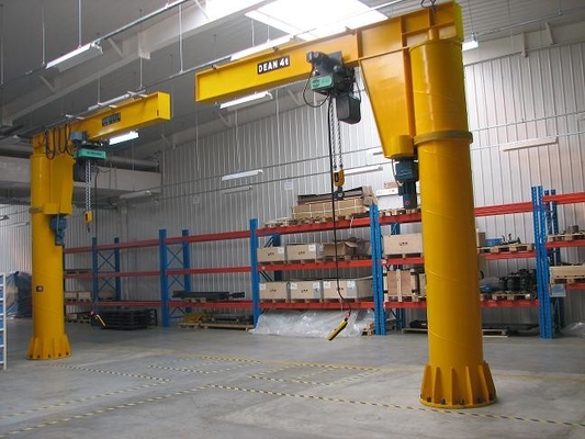 Fixed Column Free Standing Cantilever Arm Jib Crane 5 Ton Di Workstation