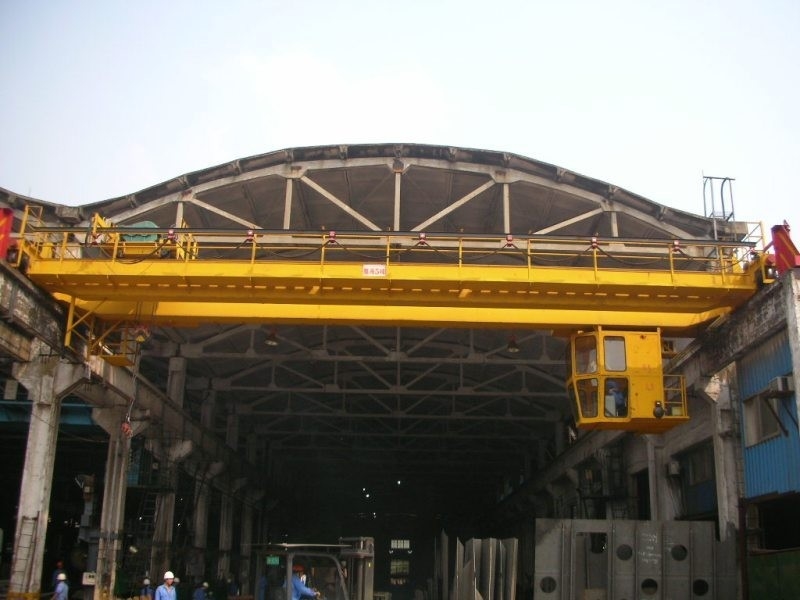 Double Girder Electric Overhead Traveling Crane Jenis Kotak Tugas Berat