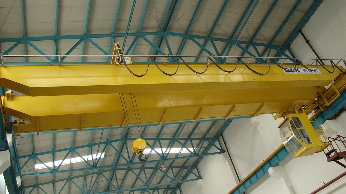 2/5/10/25 Ton Overhead Crane Q345C Derek Jembatan Girder Ganda 3Phase 380V