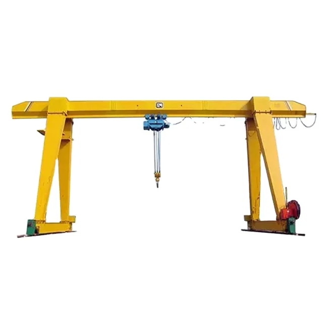 A3-A5 Single Beam Gantry Crane Single atau Dual Speed Motor Frequency Conversion Motor