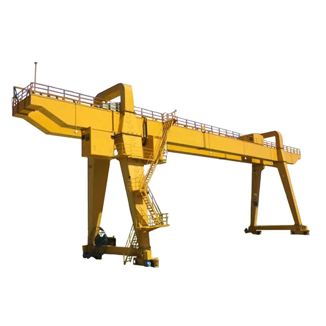 China Gantry Cranes Schneider Motor Height Lifting 3,5 - 30 M/Min Kecepatan Trolley