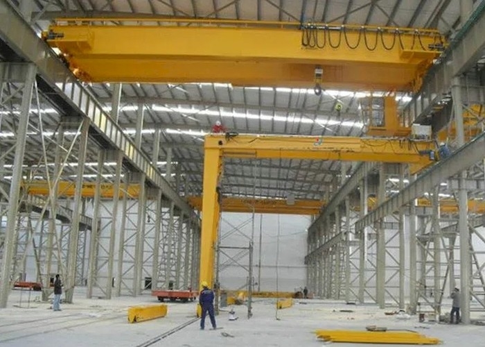 ISO 9m Lifting Double Beam European Overhead Crane 25 Ton Bridge Crane Rentang 20m