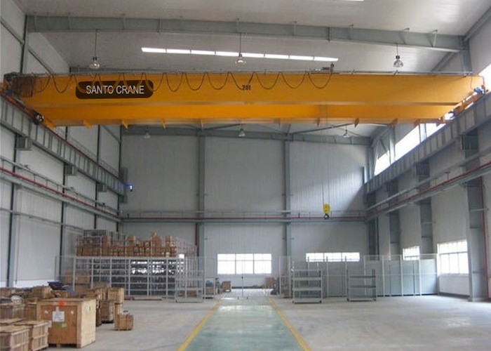 Derek Overhead Eropa Ringan Kebisingan Rendah 7.5m-31.5m Span Bridge Dan Trolley Crane