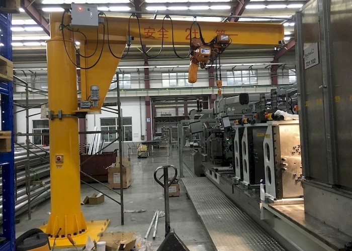 1 Ton - 20 Ton Jib Crane Banyak Digunakan Gudang Bengkel Pabrik