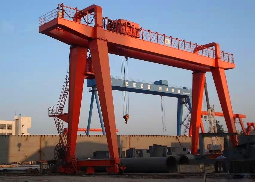 Instalasi Mudah SANTO 1T-800T Double Gantry Crane Untuk Stasiun Kereta