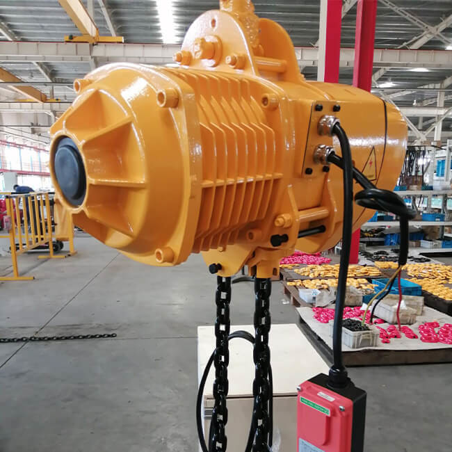 Bengkel Crane Electric Chain Hoist 1 2 3 5 10 15 Ton 1.5ton Untuk Dengan Troli