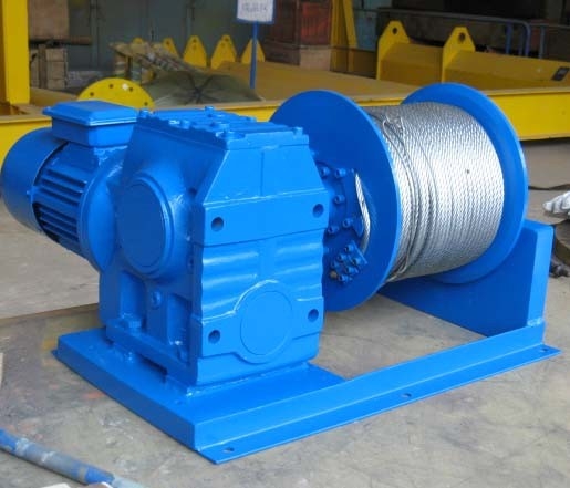 JM Marine Wire Rope Menarik Winch Listrik 1 Ton 2 Ton 3 Ton 5 Ton